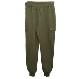 Ruby Ribbon Jogginghose Damen S olivgrün Cargo Baumwollmischung Hose Freizeit Aktiv - Bild 1 von 7