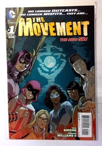 Il Movimento #1 (2013) DC Comics Justice League 1° Stampa Fumetto - Foto 1 di 1