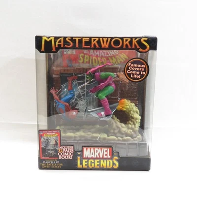 2006 Marvel Legends Masterworks Spider-Man Green Goblin Battle Gwen Stacey - Imagem 1 de 4