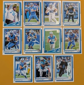 2025 Donruss NFL Team Set Detroit Lions - Jared Goff Amon-Ra - Picture 1 of 4