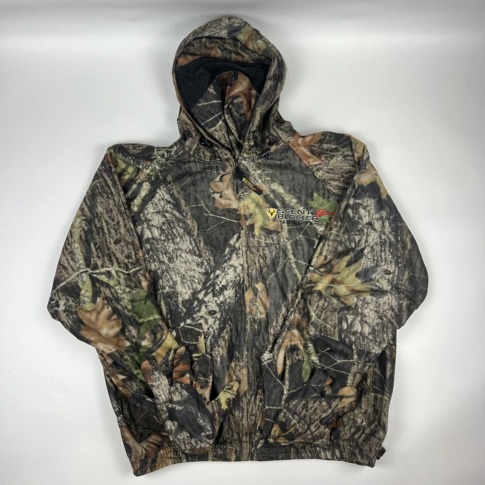 ScentBlocker Plus BugLite Jacket XL Mossy Oak Break-Up w/ Gloves & Built-In Mask - Image 1 of 4