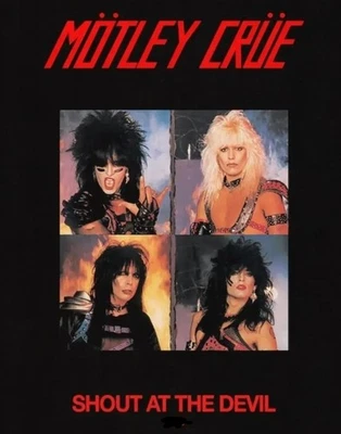 MOTLEY CRUE SHOUT AT THE DEVIL GUITAR TAB TABLATURE BOOK TWISTED SISTER WASP - Image 1 of 2