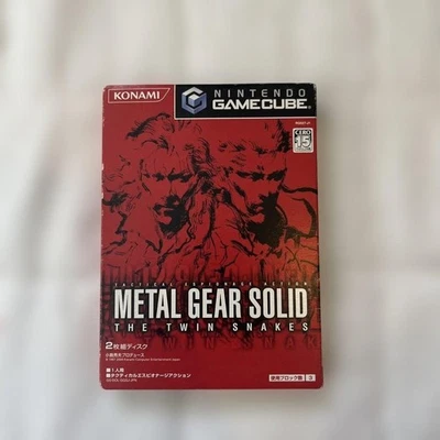 Nintendo GameCube Metal Gear Solid The Twin Snakes Konami Japan - Image 1 of 2