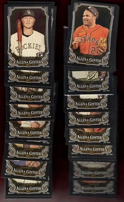 2024 TOPPS ALLEN & GINTER X (BLACK) CARDS - U-PICK - Image 1 of 2