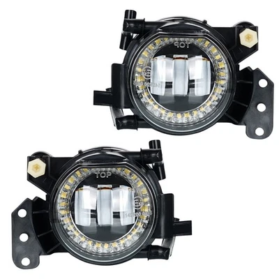 2 fendinebbia a LED nero chiaro adatti per BMW Serie 3 E46 Coupè Cabrio 03-07 - Immagine 1 di 3