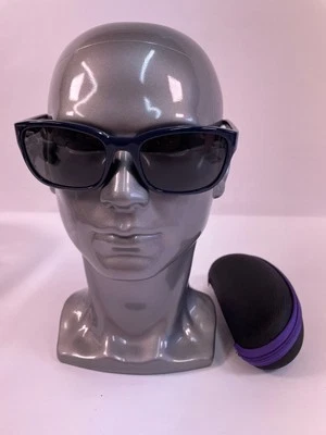 Prada Linea Rossa SPS-05V MAB387 蓝色太阳镜 57-19-145 深灰色镜片 — 第 1/4 张图片