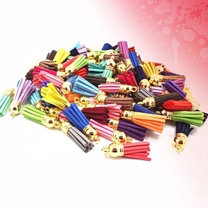 50 PIEZAS Borla Artesanal Dijes Llavero Accesorios Colgante Accesorio - Imagen 1 de 11