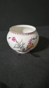 Vintage Gien France Porzellan Zuckerdose handbemalt Floral Blumen French Mark - Bild 1 von 7