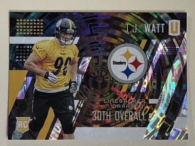 2017 Panini Unparalleled - Class of 2017 Rookie T.J. Watt #255 (RC) - Image 1 of 2