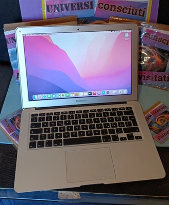 Macbook AIR A1466 14" 2017 I5 1,8Ghz 8gb 256gb nvme MACOSX MONTREY - Immagine 1 di 4