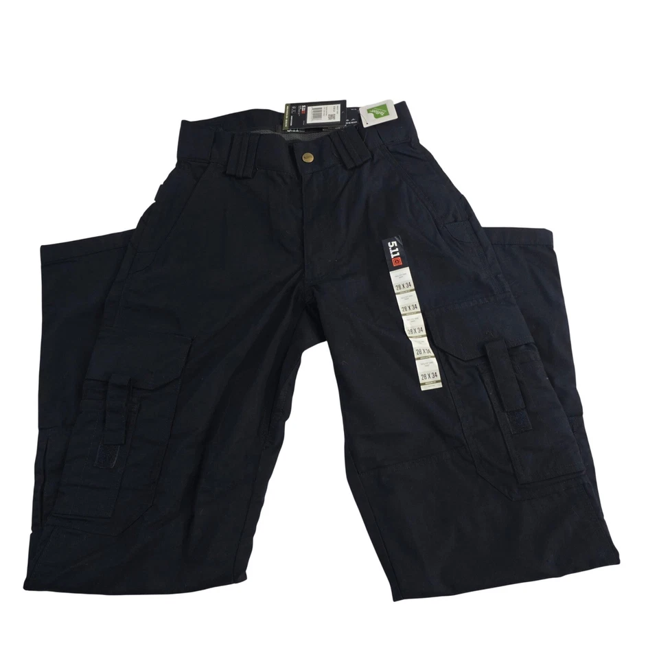 5.11 Tactical Taclite EMS Pants Men's 28x34 Dark Navy Blue Cargo Work Utility - Image 1 of 4