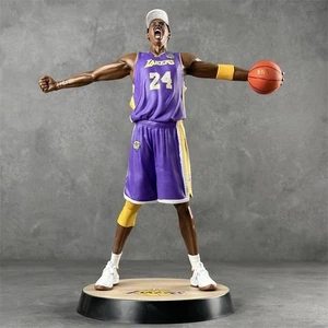 34CM Basketball Star Lakers Kobe Bryant Roaring PVC Figure Statue Box Gift - Picture 1 of 6