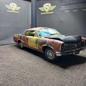 1/18 1:18 Pontiac GTO 1965 diorama car voiture miniature maquete tunning custom2 - Foto 1 di 19