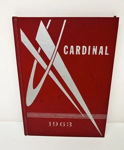 Fairmont Minnesota 1963 Cardinal Annual High School Yearbook - Picture 1 of 8
