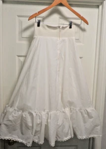 LOVE II  Bridal White Petticoat for wedding  size SIZE 6 MADE IN USA WAIST 24" - Picture 1 of 7