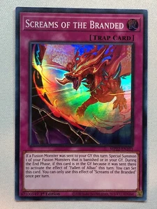 Yugioh 2022 Tin of the Pharaoh's Gods Screams of the Branded MP22-EN103 - Imagen 1 de 1