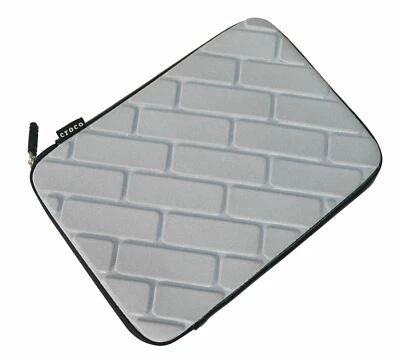 Croco® 7" Super Chocolate Brick Case Cover Carry Sleeve for 7" Tablets  - Gray - Image 1 of 4