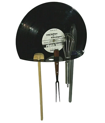Küchenutensilienhalter Küchen Regal Schallplatten Vinyl Record LP Retro Design - Bild 1 von 3