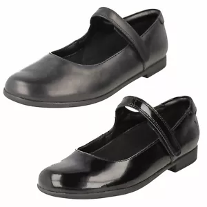 Girls Clarks Smart Formal/School Shoes Scala Pure - Picture 1 of 19