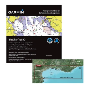 GARMIN Bluchart G2 - Golfo di Lione / San Remo -SD/MICRO SD ART. 010-C0810-20 - Foto 1 di 1