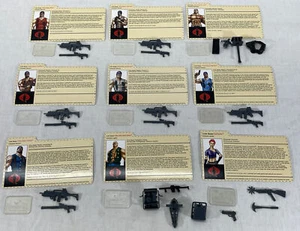 G.I. Joe 2004 Dreadnok Rampage File Cards and Accessory Lot - NO FIGURES - Picture 1 of 12