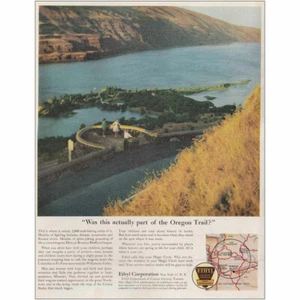 1961 Ethyl: Actually Part of the Oregon Trail Vintage Print Ad - Picture 1 of 1