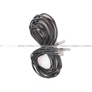 5PCS 1M Waterproof Digital Thermal Probe or Sensor DS18B20 DS18S20 Arduino - Picture 1 of 7