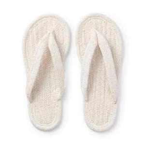 MUJI Cotton Room Sandals Thong strap Select Size & Color Unisex Japan New - Picture 1 of 44