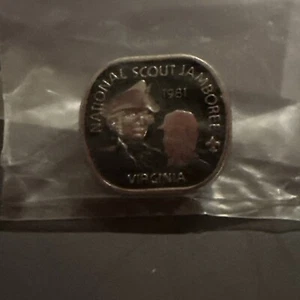 National Scout Jamboree 1981 Virginia Hat Pin - Boy Scouts of America - NEW BSA - Picture 1 of 3