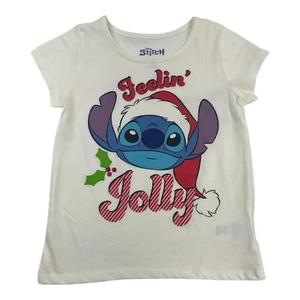 Disney Lilo & Stitch Girls' T-Shirt Size, 7-8, 10, 12 - Picture 1 of 1