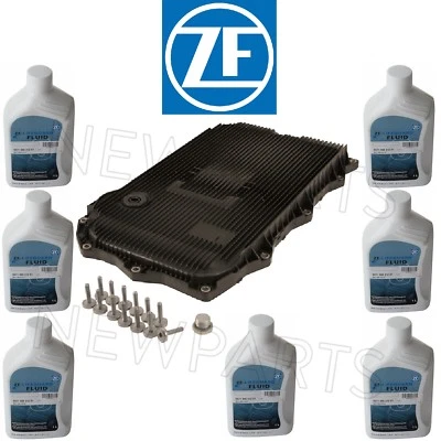 Kit de serviço de trans automático para BMW 8HP panela de óleo e kit de filtro plugues de junta fluido 7L ATF - Imagem 1 de 3