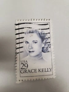 Scott # 2749 29c Grace Kelly Used, Canceled, No Gum, UH - Picture 1 of 2