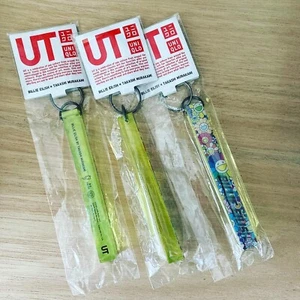 3 x Billie Eilish & Takashi Murakami & UT Uniqlo Collaboration Key Chain  - Picture 1 of 4