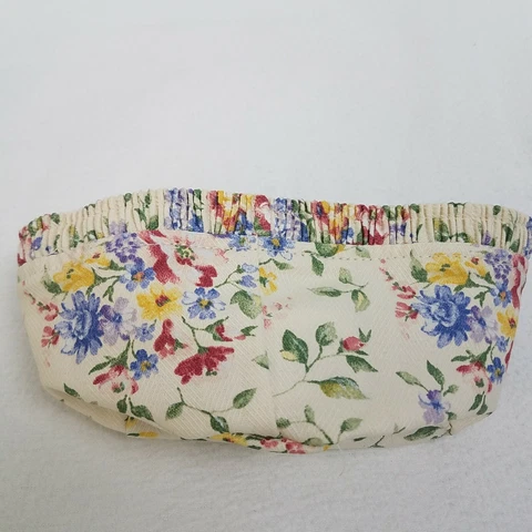 Longaberger Coaster Basket Fabric Liner in Spring Floral Pattern NEW #28066138 Cover