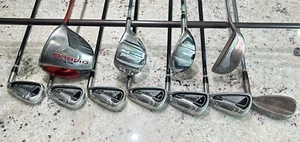 Callaway Driver Cleveland Wood Hybrid Irons Putter Complete Golf Club Set Mens - Picture 1 of 22