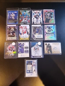 Detroit Lions, Football Auto, Rookie, Relic Lot. 13 Trading Card Lot - Picture 1 of 8