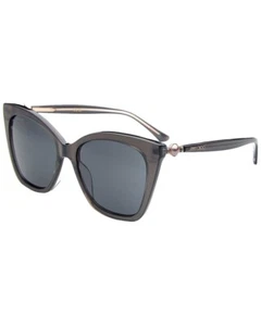Jimmy Choo Damen Sonnenbrille Astra 58 mm schwarz 100 % UV-Schutz - Bild 1 von 2