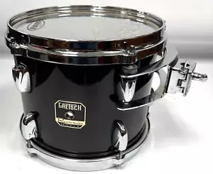 Gretsch Renown Maple Drum 10" Tom 10" by 8" Inches Translucent Black Gloss 5 Lug - Picture 1 of 5