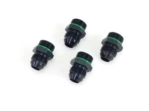 Fuel Rail Fitting Kit 4 -8AN adapters - For Holley or Other -8ORB Rails - Picture 1 of 5