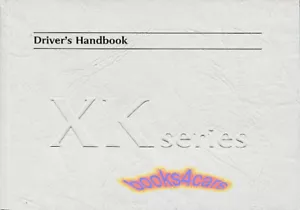 Jaguar XK8 Xkr Owners Manual Guía Libro Xk 8 - Imagen 1 de 1