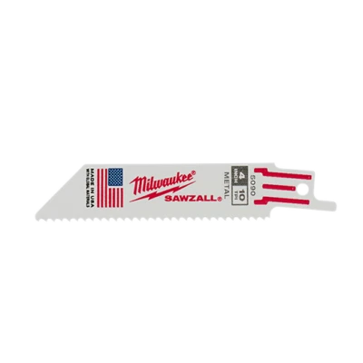 Milwaukee 48-00-5184 6" 18 TPI SAWZALL Saw Blade (5-Pack) - Image 1 of 2
