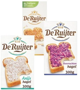 HAGELSLAG DE RUIJTER BOSVRUCHTENHAGEL STREUSEL VRUCHTEN ANIJSHAGEL 400g HOLLAND - Bild 1 von 19