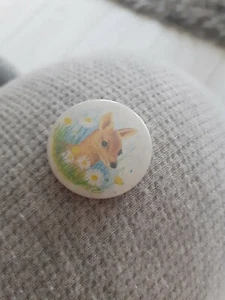 Deer Vintage Badge - Picture 1 of 2