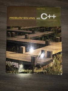 Problem Solving With C++ - Bild 1 von 2