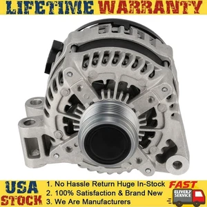 Alternator Fits Chevrolet Traverse V6 3.6L 2009-16 R A US Black USA - Picture 1 of 20