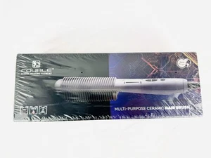 NEW Royale Multi-Purpose Ceramic Hair Brush Straightener / Curler - Black RHB01 - Picture 1 of 4