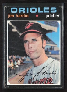 1971 Topps #491 Jim Hardin - VG/EX Set Break! - Picture 1 of 2