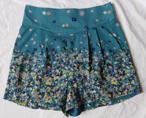 Urban Outfitters Kimchi blau Blumen Hot Short Festival Boho Damen Medium - Bild 1 von 8