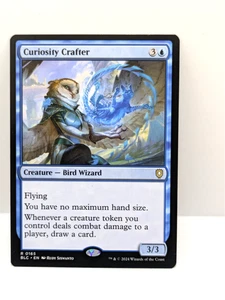 Bloomburrow - Curiosity Crafter - Regular - Criatura - Azul - Raro - BLC 165 - - Imagen 1 de 2