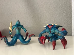 SCHLEICH Eldrador  Creatures 42449 Oktopus Monster Kraken + Krabbe 42495 - Bild 1 von 4